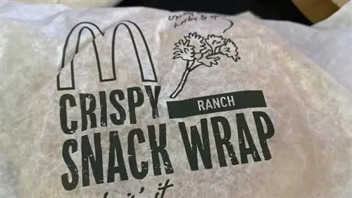 Mcdonalds Ranch Куриная закуска в обертке