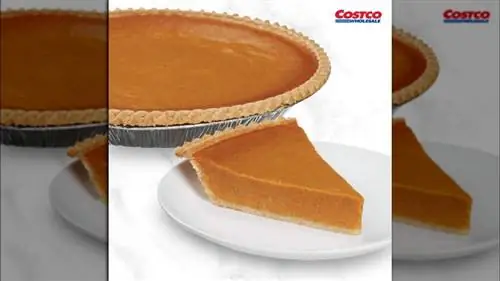 Кусочек тыквенного пирога Costco Кусочек тыквенного пирога Costco