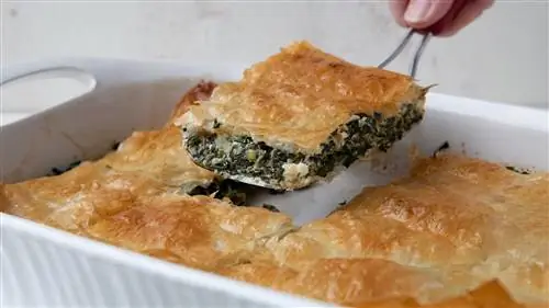 Рецепт спанакопита
