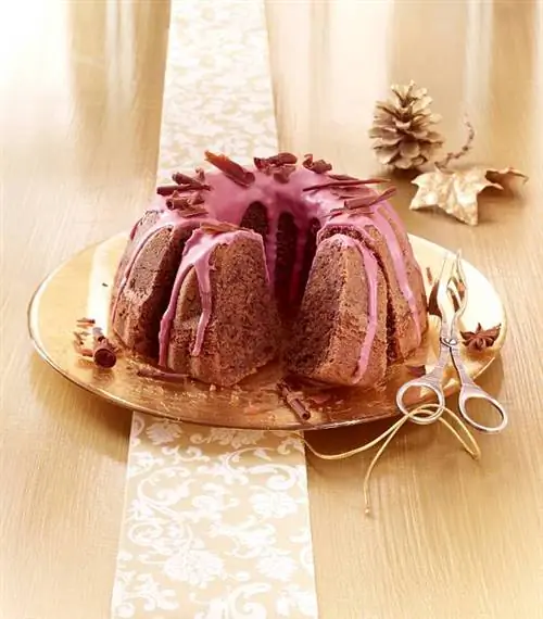 Торт с глинтвейном Bundt
