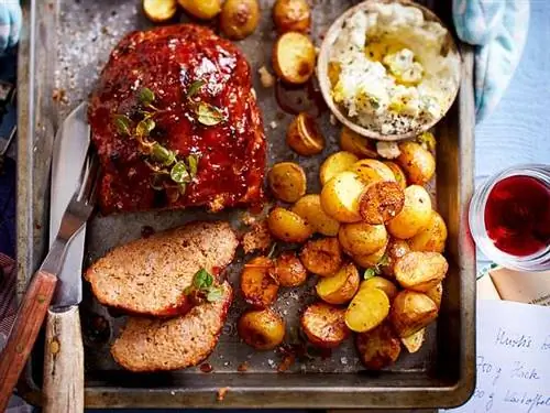 На вкус как домашний мясной рулет