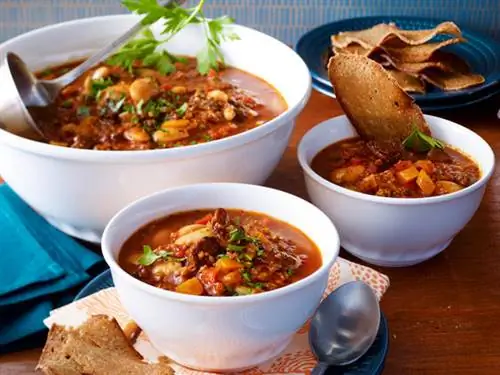 Сытный полуночный суп