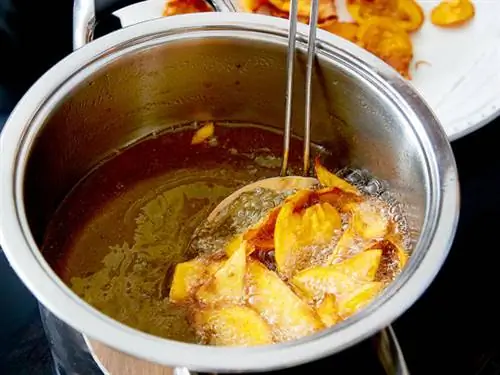 Жарить сладкий картофель