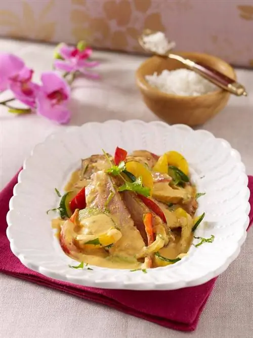 Карри из красной утки