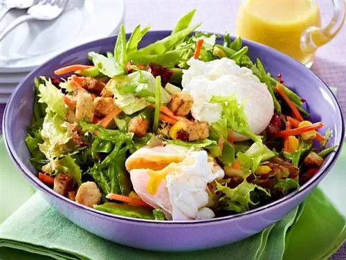 Салат из сахарного горошка