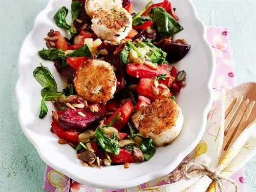 Салат "Хам ва заслуживает нас" с бонусом в виде сырных монет