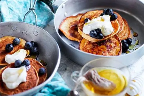 Ванильные оладьи без муки