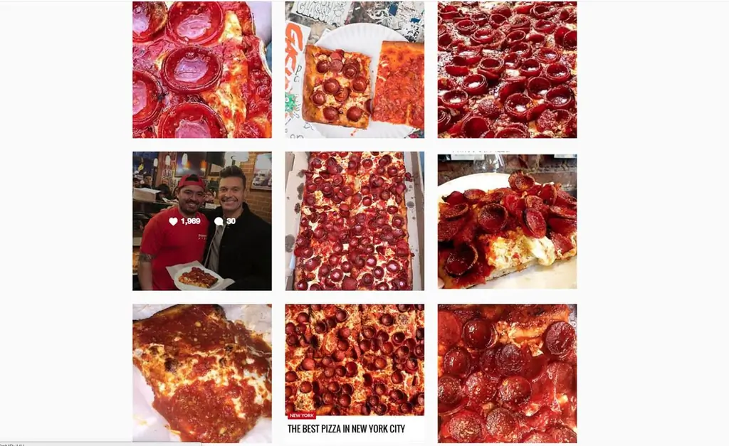 Инстаграм Prince Street Pizza