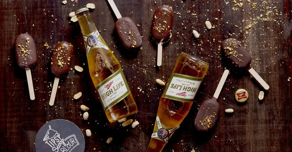 Miller High Life и Tipsy Scoop выпускают мороженое Dive Bar