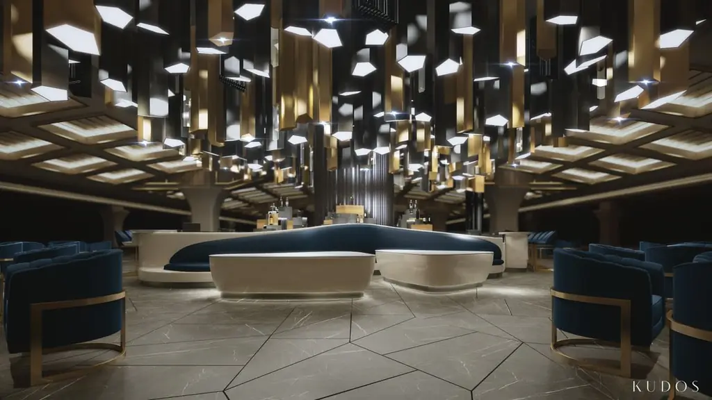 Рендеринг Crystal Bar Рендеринг Crystal Bar