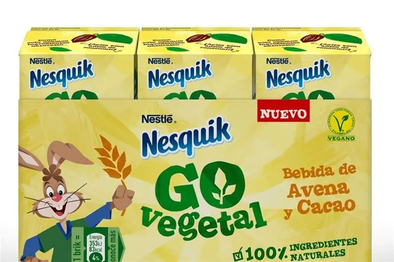 Nestlé запускает веганский Nesquik