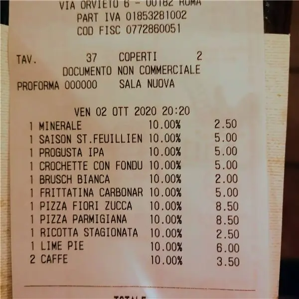 в the grottino scontrino в the grottino scontrino