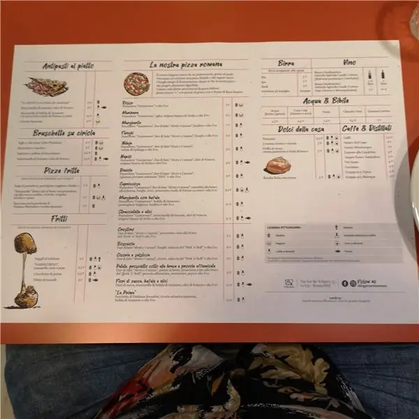 180g menu 180g menu