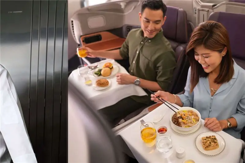 Еда в самолете: всплывающие рестораны Singapore Airlines распроданы за 30 минут