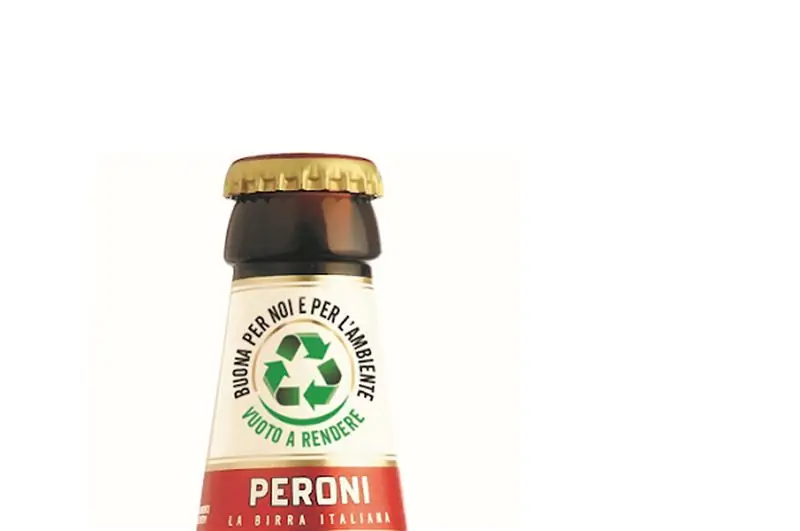 Peroni Beer: новая бутылка способствует возврату вакуума