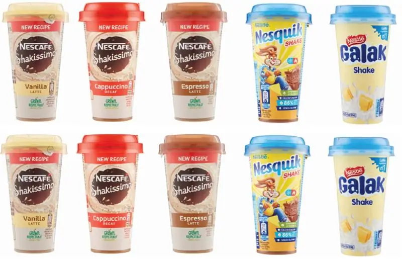 Nescafè Shakissimo, Nesquik shake и Galak Shake от LNPF Italia: отзыв из-за химической опасности