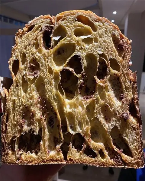 Большие альвеолы; панеттоне