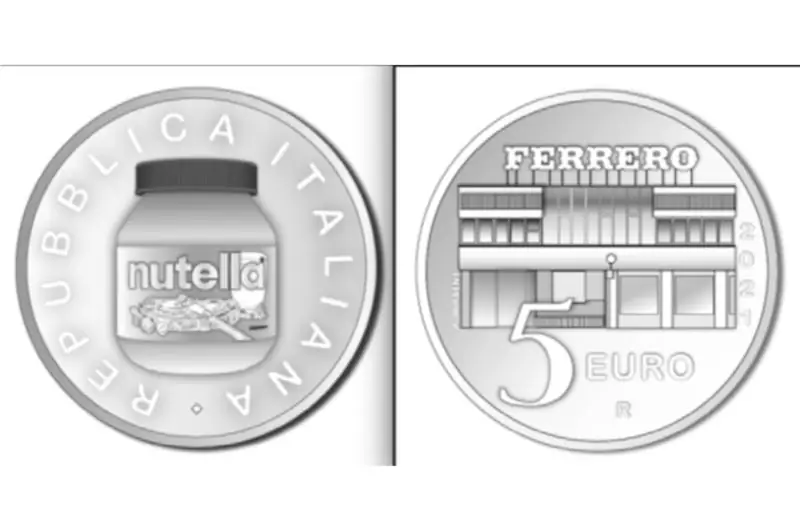 Ferrero: будет выпущена монета, посвященная Nutella