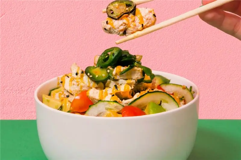 Poke House: первая в Италии Poke Bowl на основе овощной курицы