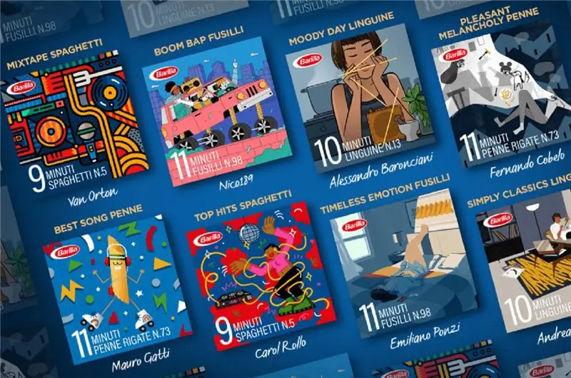 Паста: плейлисты Barilla на Spotify ждут приготовления