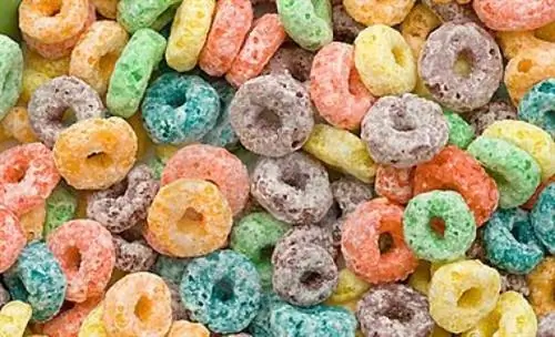 крупы с красителями