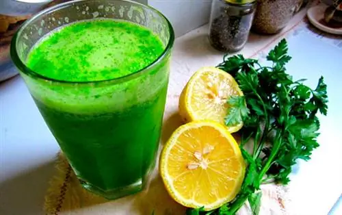 стакан дичи, чтобы уменьшить выпирающий живот и похудеть, сок эрли и лимон