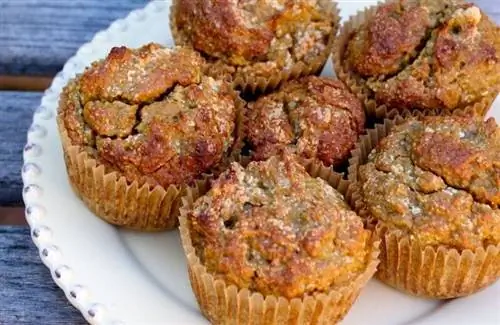 маффины из сладкого картофеля