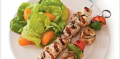 Рецепт куриных кебабов с розмарином