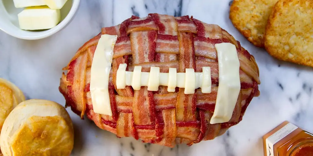 Сделай футбольный мяч с беконом и достигни пика Суперкубка Рецепт величия