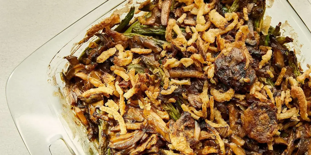 Лучший рецепт запеканки из зеленой фасоли