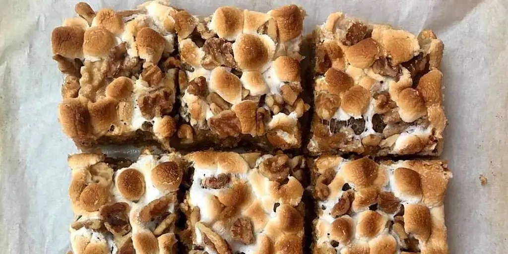 Квадраты из сладкого картофеля Рецепт