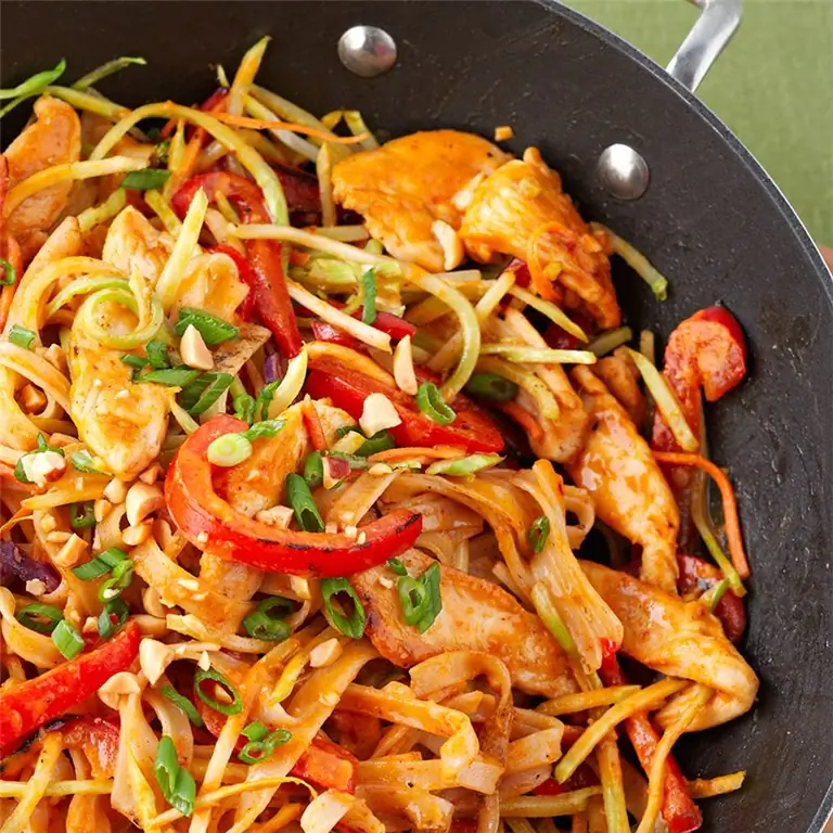 Жареная курица карри-лайм Журнал диабетической жизни