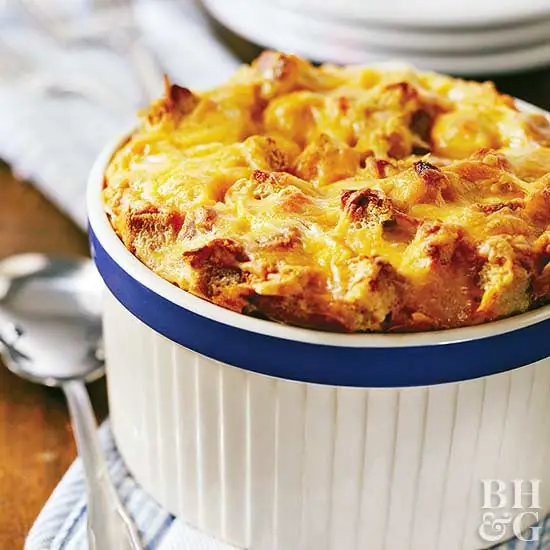 Суфле из сырного сыра