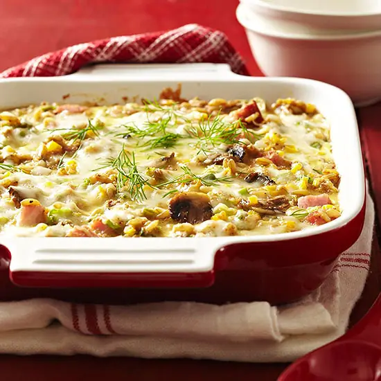 Kamut® и кукурузная запеканка для завтрака