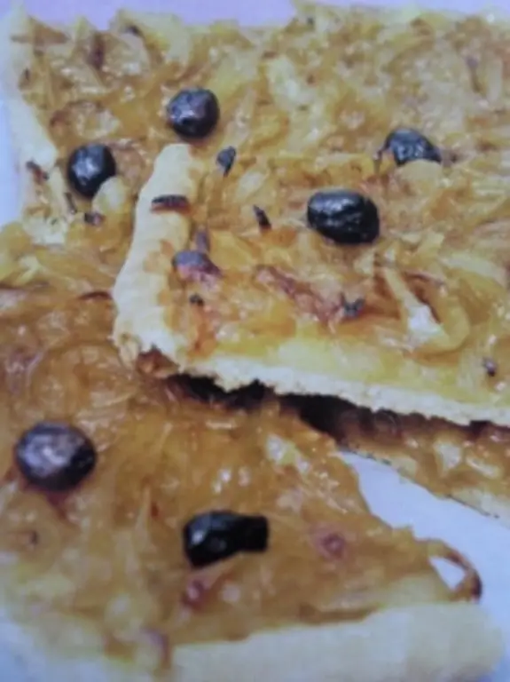 Прованский луковый пирог