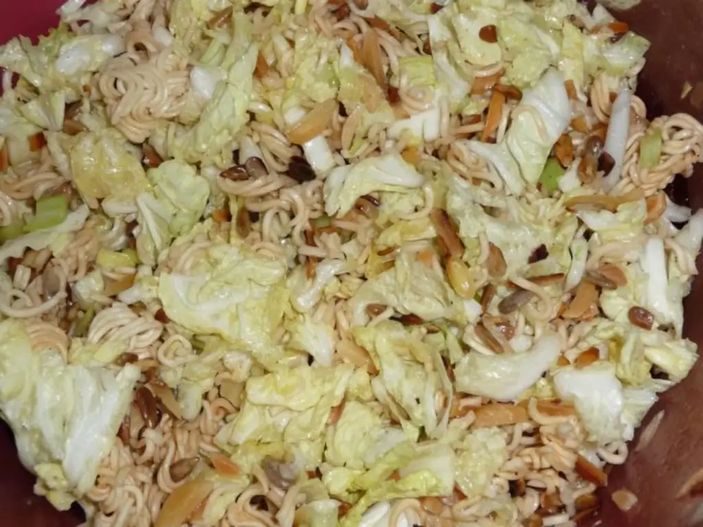 Чин салата из пекинской капусты Чин салата из пекинской капусты