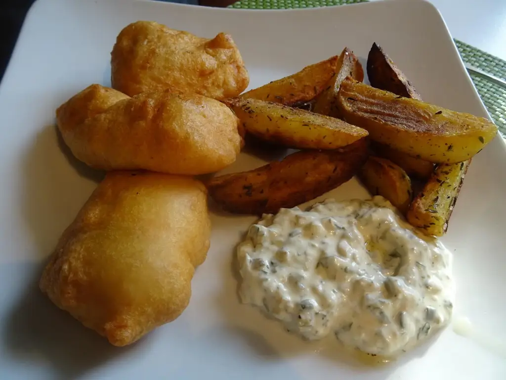 Fish'n Ships с соусом тар-тар