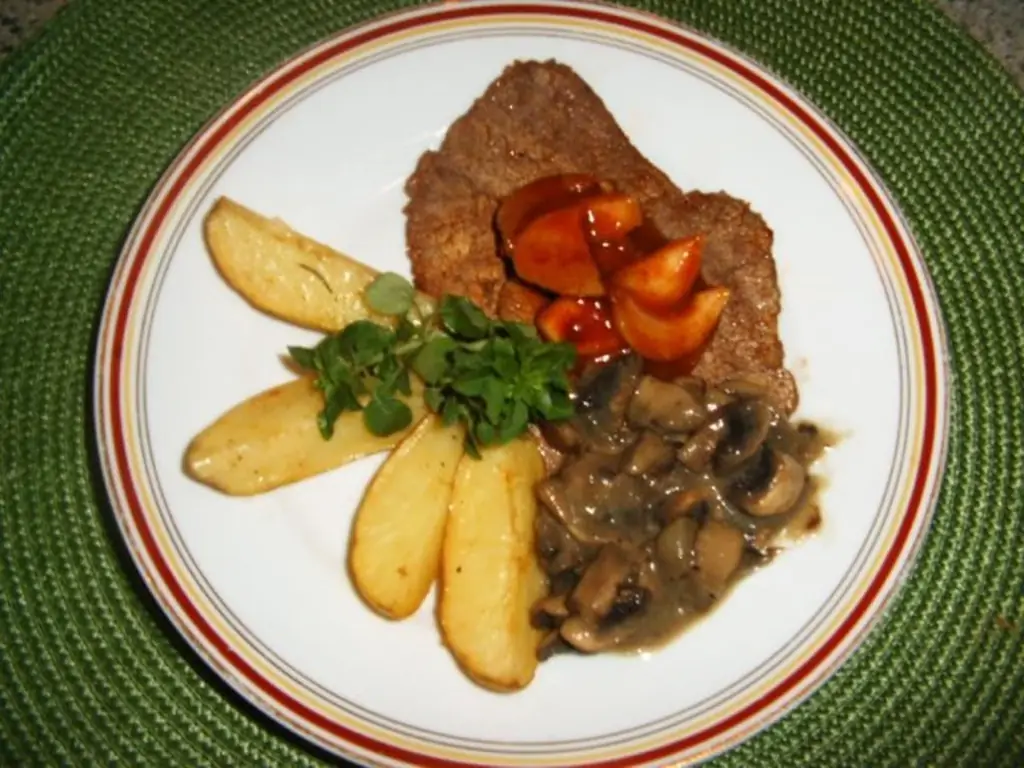 Минутные стейки из говядины на гриле