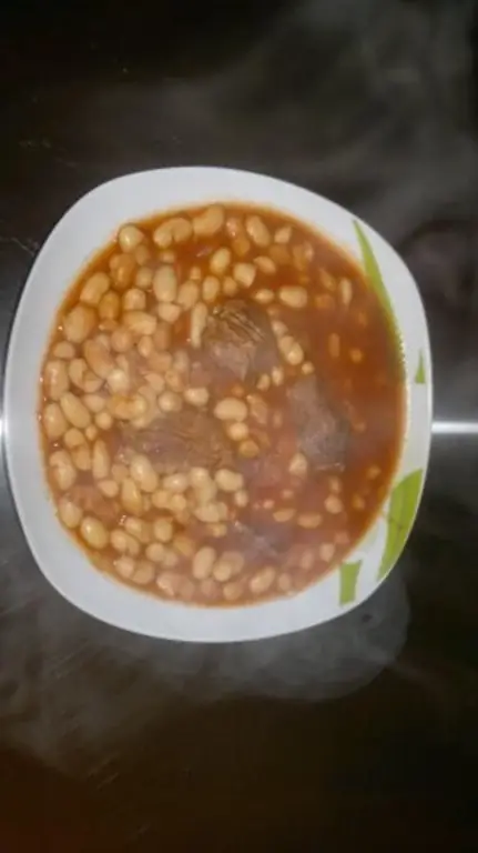 Суп из турецкой фасоли