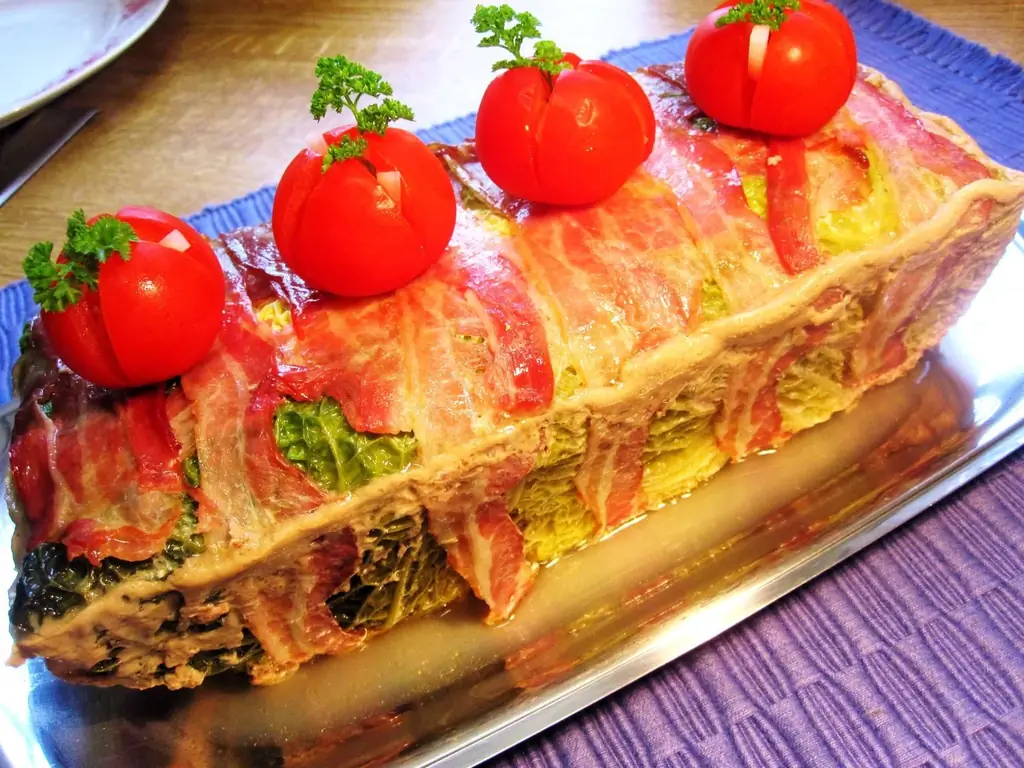 Жареная капуста сытно, вкусно, по-баварски