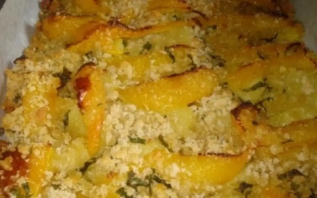 Картошка и перец из духовки