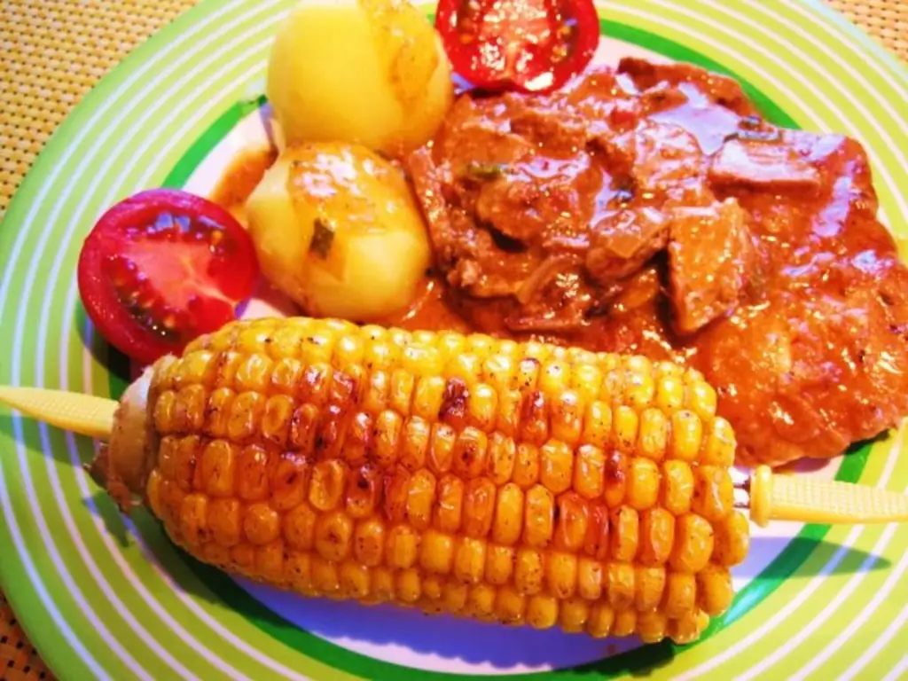 Сладкая кукуруза.. сейчас роса