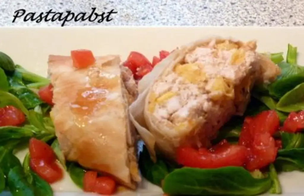 Куриный штрудель