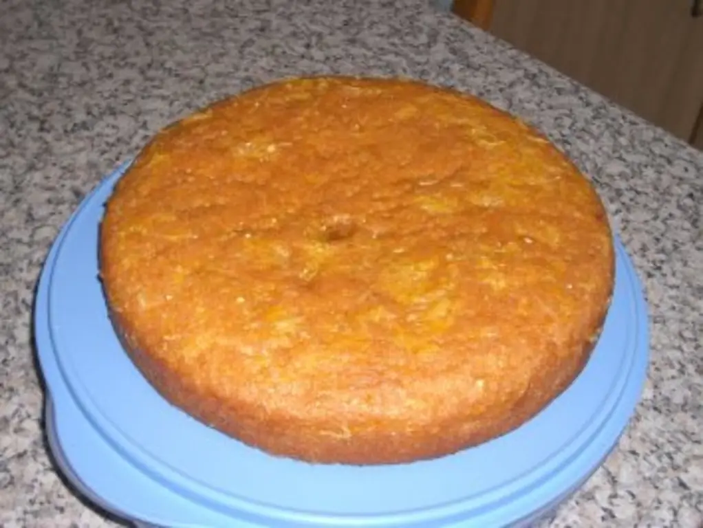 Лимонный торт (разъемная форма)