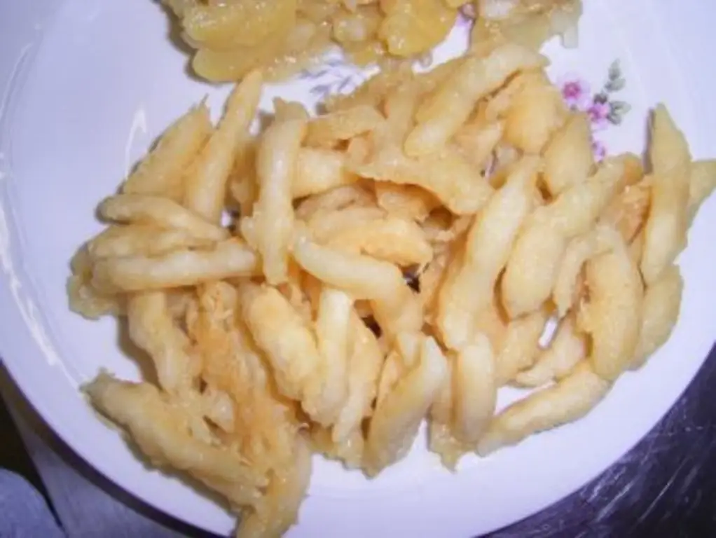 Schupfnudeln с картофелем мучным и мучным