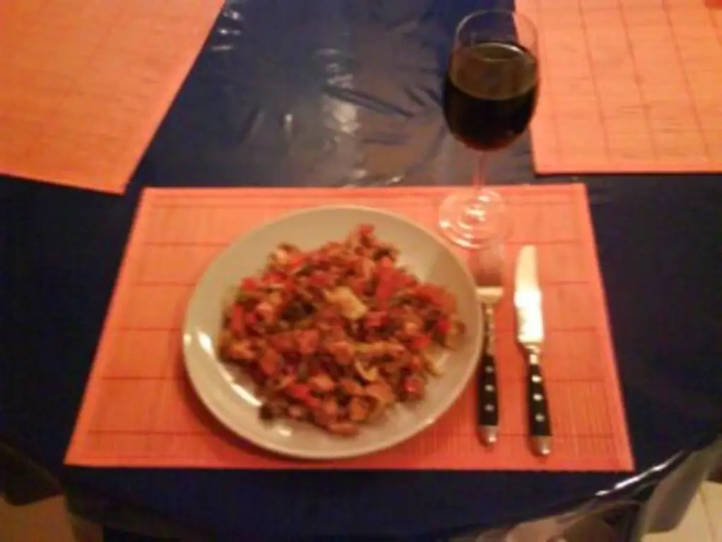 Птица: курица по-мексикански