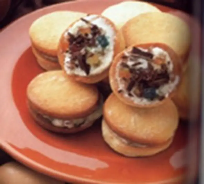 Десерт поцелуй от бабушки