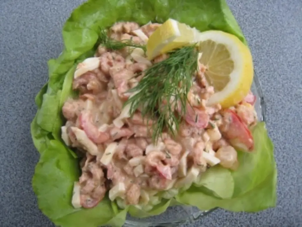 Коктейль из креветок Хусум