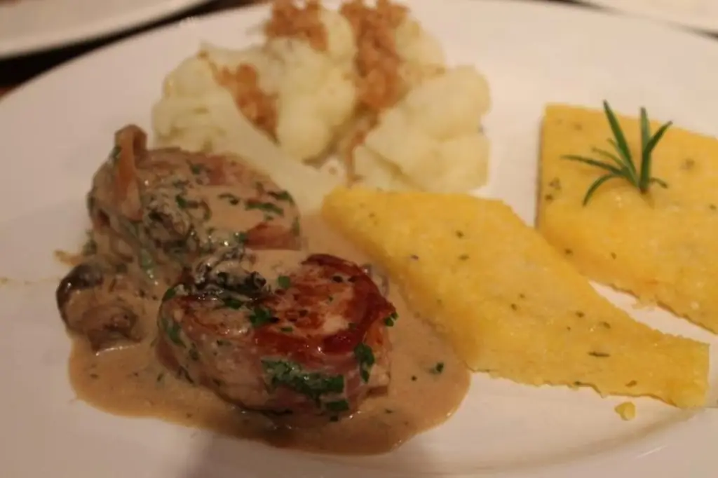 Полента с полентой и водой