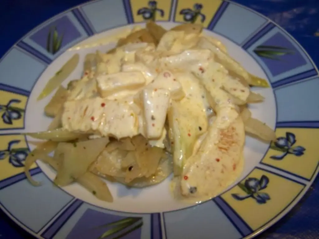 Салат из фенхеля однажды фруктовый